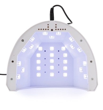 Lampa Do Paznokci UV/DUAL LED 24/48W Do Lakierów Hybrydowych Allelux 1 Biała