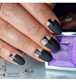 Allepaznokcie Żel Do Zdobień Artistic Gel Paint Gel Ombre Ornamenty Art Black Czarny 5 g Nr 4