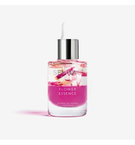 Semilac Care Flower Oliwka do skórek Pink Power