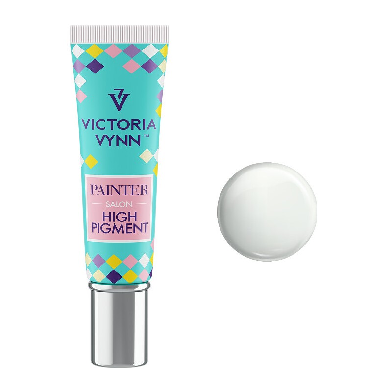 Victoria Vynn Painter High Pigment Pigment Do Zdobień Paznokci 011 White 7ml