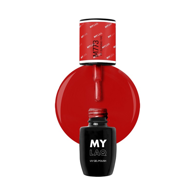 Lakier Hybrydowy MyLaq M773 My Burning Fire 5ml