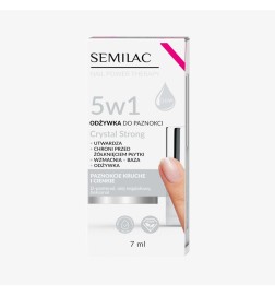 Semilac Odżywka do Paznokci Nail Power Therapy 5w1 Crystal Strong 7ml