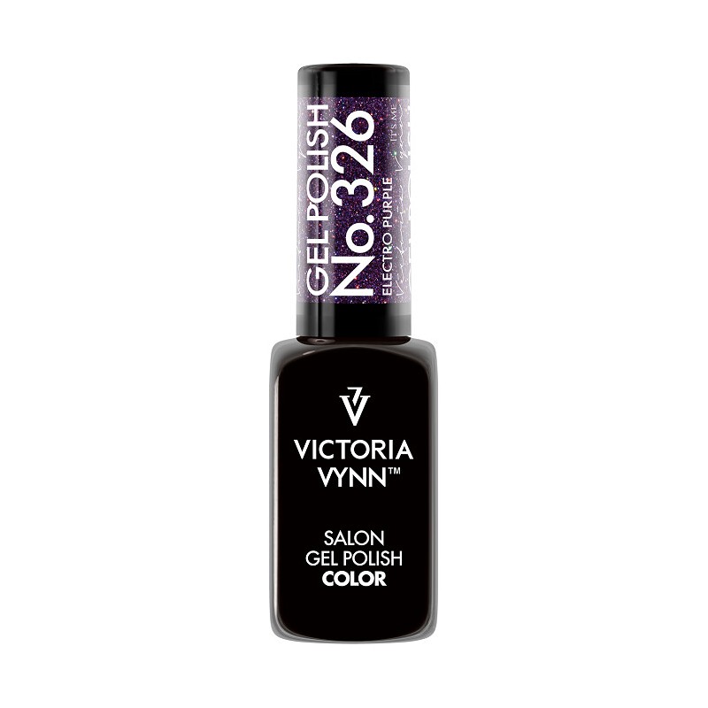 Lakier Hybrydowy Victoria Vynn Gel Polish No.326 Electro Purple 8ml