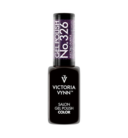 Lakier Hybrydowy Victoria Vynn Gel Polish No.326 Electro Purple 8ml