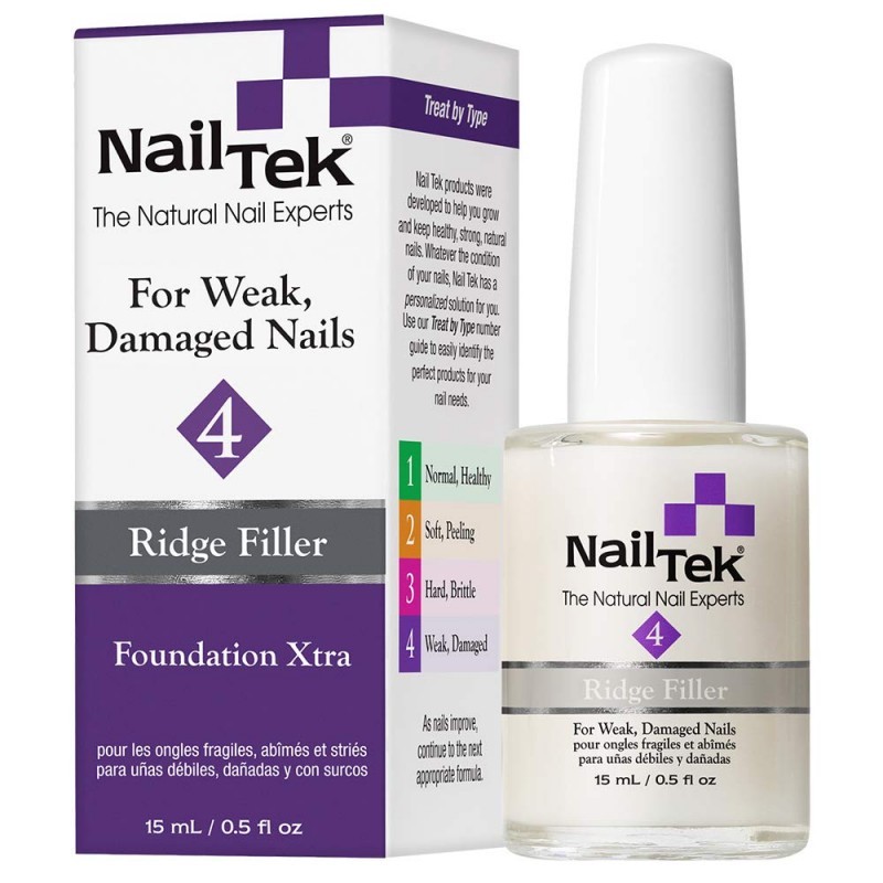 Nail Tek 4 Ridge Filler Wygładzająca odżywka 15ml