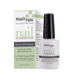 Nail Tek Nail Nutritionist Keratin Enriched Treatment Oil Olejek Do Paznokci Z Keratyną 14 ml