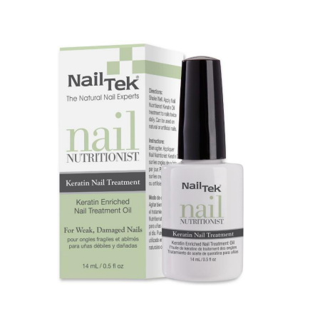 Nail Tek Nail Nutritionist Keratin Enriched Treatment Oil Olejek Do Paznokci Z Keratyną 14 ml