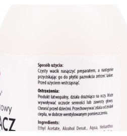 Zmywacz Do Paznokci Bezacetonowy Pomarańczowy 100 ml