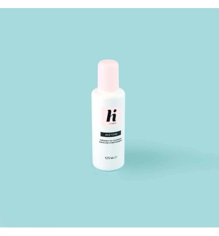 Hi Hybrid Acetone - Zmywacz Do Lakieru Hybrydowego 125 Ml