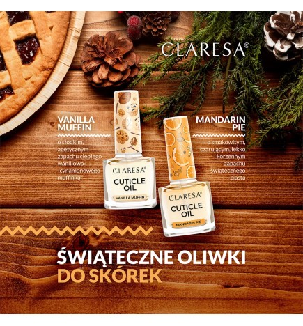 Claresa - Oliwka Do Skórek Mandarin Pie 5ml