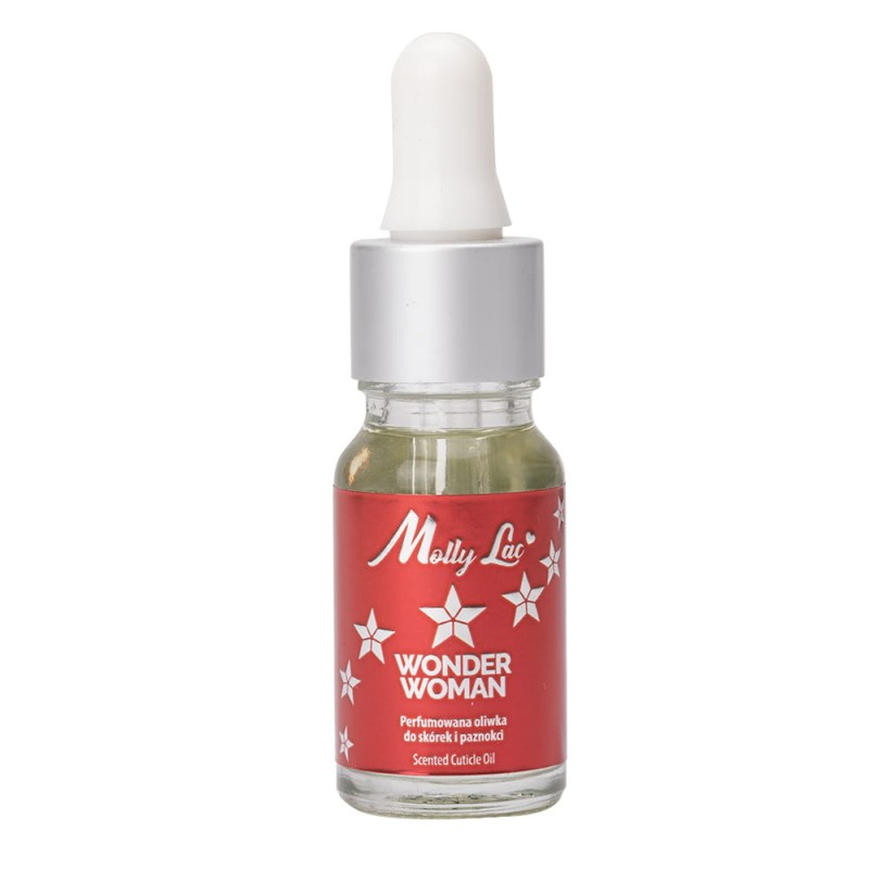 Oliwka Perfumowana Do Paznokci Wonder Woman Mollylac Nail & Cuticle Oil 10 Ml