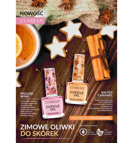 Claresa Oliwka Do Skórek Zimowa Mulled Wine 5 ml