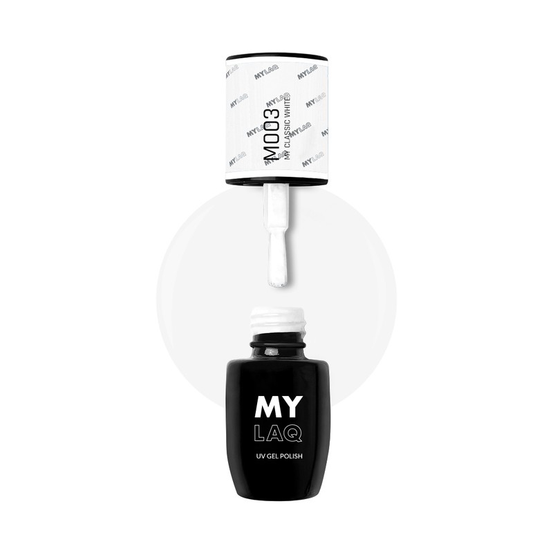 Lakier Hybrydowy MyLaq M003 My Classic White 5ml