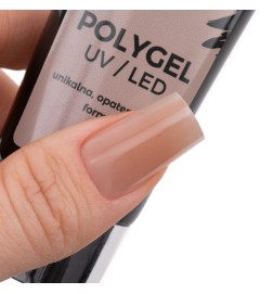 Mollylac Polygel Akrylożel Budujący Hema/Di-Hema Free Light Brown 30 Ml Nr 23