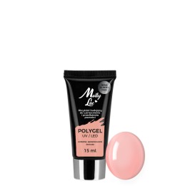 Mollylac Polygel Akrylożel Budujący Hema/Di-Hema Free Musk 15ml Nr 25