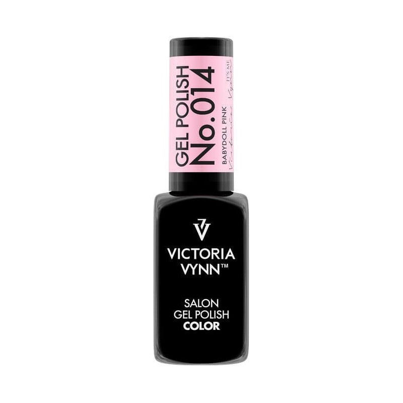 Lakier Hybrydowy Victoria Vynn Gel Polish No.014 Babydoll Pink 8ml