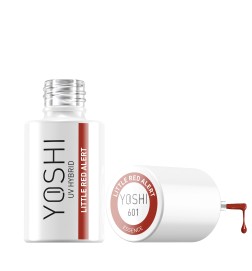 Lakier Hybrydowy Yoshi 601 Little Red Alert 6ml