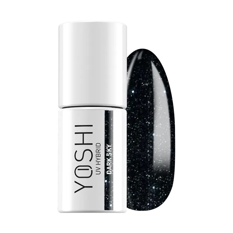 Lakier Hybrydowy Yoshi 606 Dark Sky 6ml