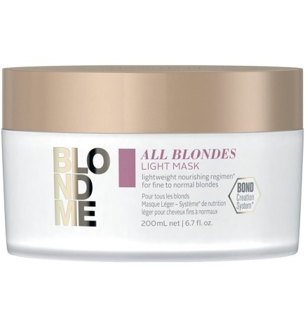 Schwarzkopf Blonde Me All Blondes Light Maska Do Włosów 200ml