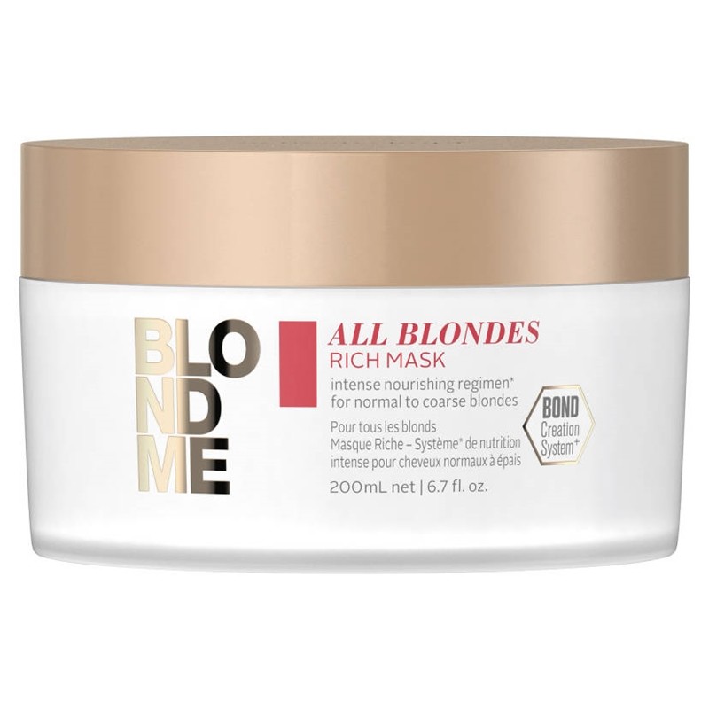 Schwarzkopf Blonde Me All Blondes Rich Maska Do Włosów 200ml