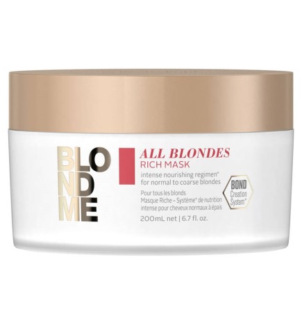 Schwarzkopf Blonde Me All Blondes Rich Maska Do Włosów 200ml