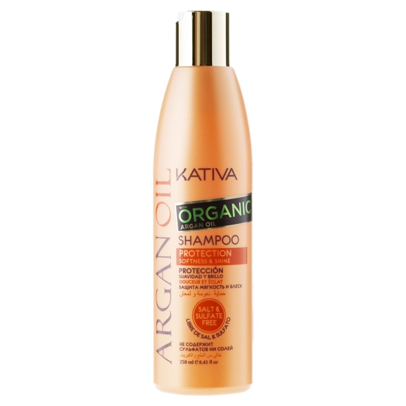 KATIVA Argan Oil Shampoo - Szampon z Olejkiem Arganowym 250ml