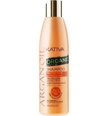 KATIVA Argan Oil Shampoo - Szampon z Olejkiem Arganowym 250ml