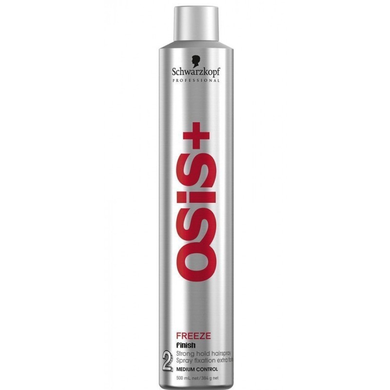 Schwarzkopf OSIS+ Freeze Mocny Szybkoschnący lakier do długotrwałego utrwalania 500ml