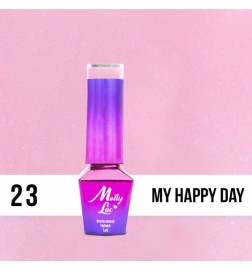 Lakier Hybrydowy MollyLac Wedding - Yes, I do My Happy Day Nr.23 5ml