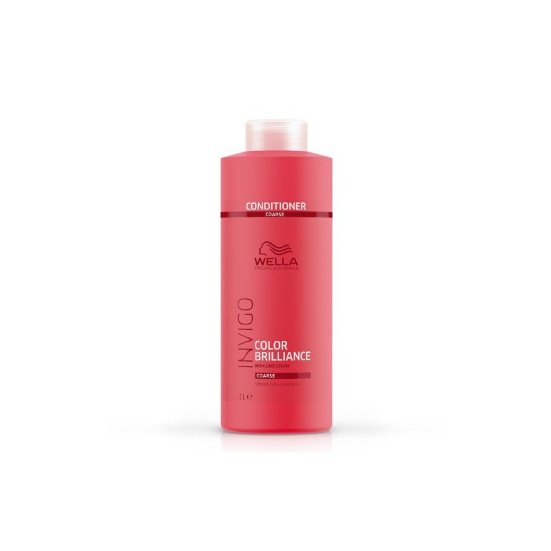 Wella Invigo Color Brilliance - Odżywka do Włosów Grubych 1000ml