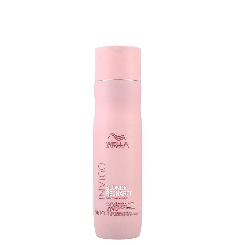 Wella Invigo Blonde Recharge - Szampon do Zimnego Blondu 250ml