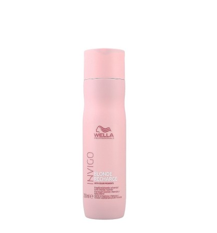 Wella Invigo Blonde Recharge - Szampon do Zimnego Blondu 250ml