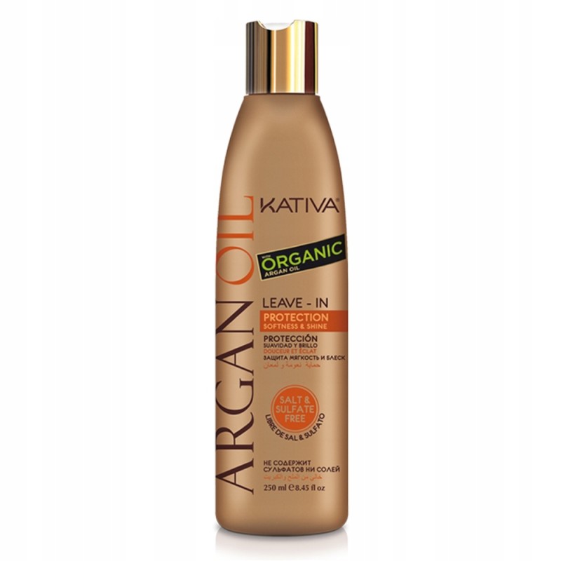 KATIVA Argan Oil Leave-in - Odżywka z Olejem Arganowym Bez Spłukiwania 250ml