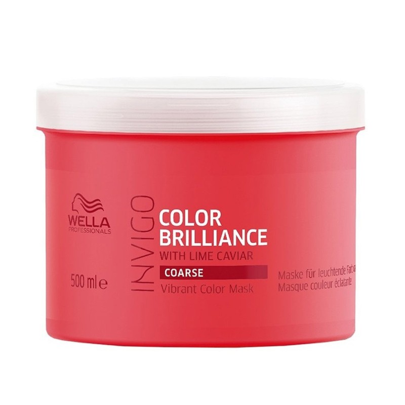 Wella Invigo Color Brilliance - Maska do Włosów Grubych 500ml