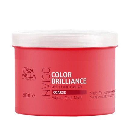 Wella Invigo Color Brilliance - Maska do Włosów Grubych 500ml