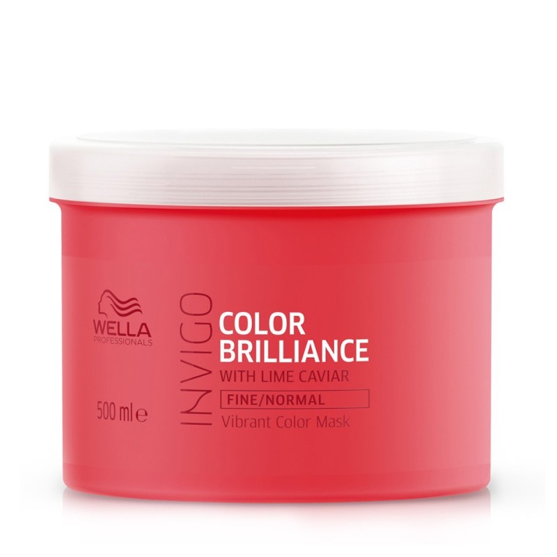 Wella Invigo Color Brilliance - Maska do Włosów Normalnych 500ml