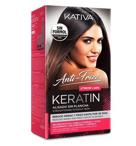 Kativa Keratin Xtreme Care - Zestaw do Keratynowego Prostowania Włosów