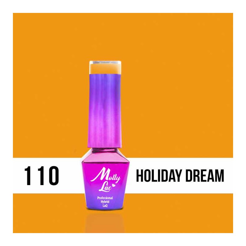 Lakier Hybrydowy MollyLac Welcome to Ibiza Holiday Dream Nr.110 5ml