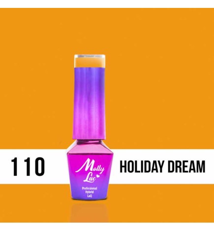 Lakier Hybrydowy MollyLac Welcome to Ibiza Holiday Dream Nr.110 5ml