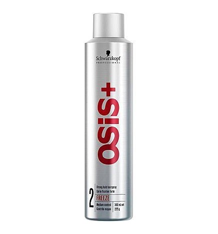 Schwarzkopf OSIS+ Freeze Mocny Szybkoschnący lakier do długotrwałego utrwalania 300ml