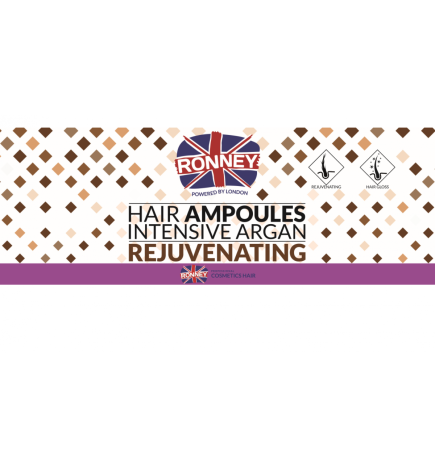 Ronney Hair Ampoules Intensive Argan - Ampułki z Olejkiem Arganowym 1 Szt