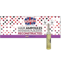 Ronney Hair Ampoules Intensive Placenta Reconstructed 1 szt