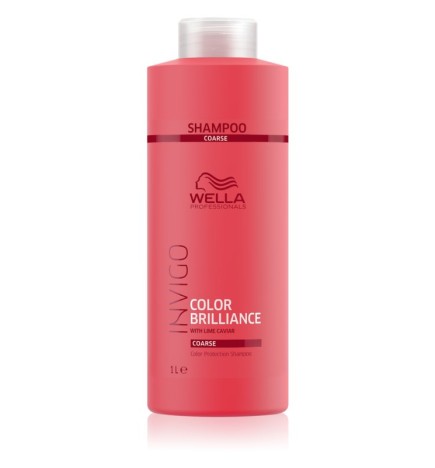 Wella Invigo Color Brilliance - Szampon do Włosów Grubych 1000ml