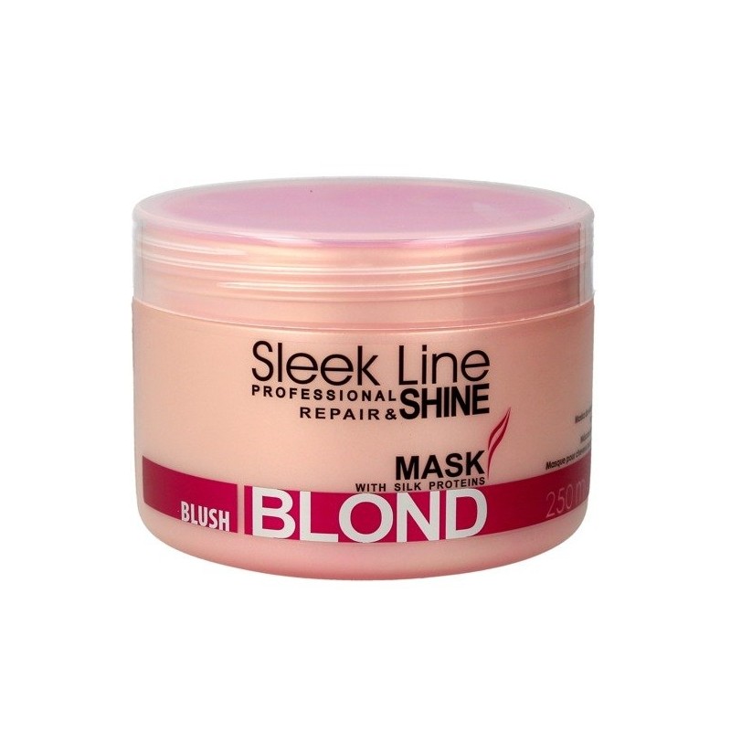 Stapiz Sleek Line Blond Blush Maska Do Włosów 250ml