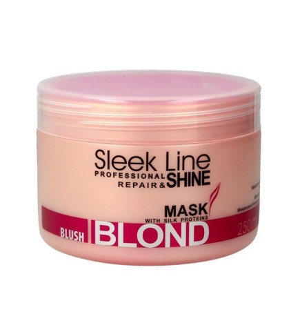 Stapiz Sleek Line Blond Blush Maska Do Włosów 250ml