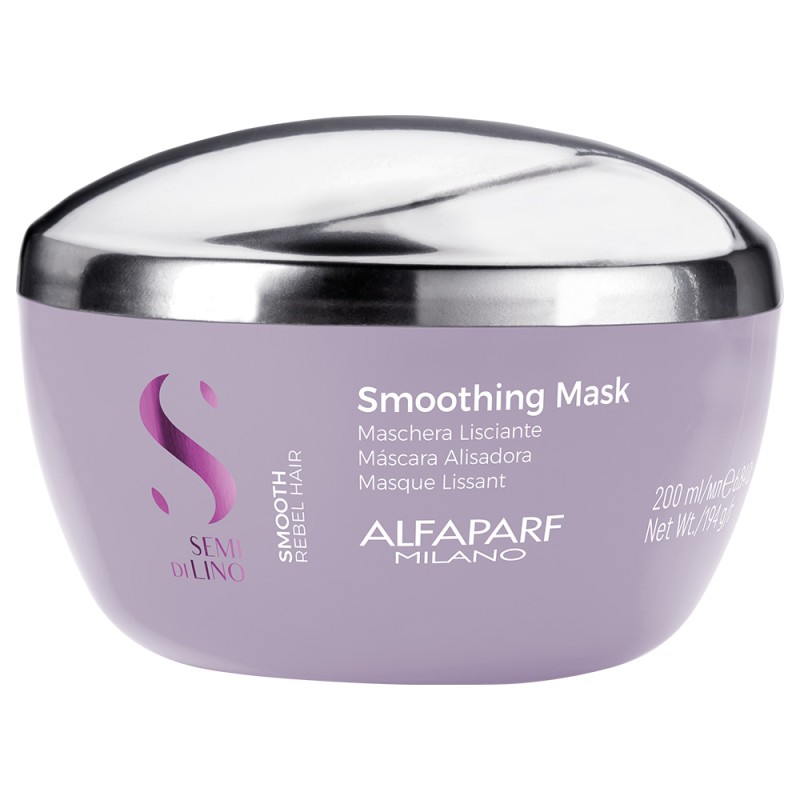 Alfaparf Semi Di Lino Smoothing Mask - Maska Wygładzająca 200ml