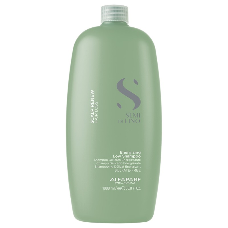 Alfaparf Semi Di Lino Eneregizing Shampoo - Szampon Energetyzujący Przeciw Wypadaniu Włosów, 1000 Ml