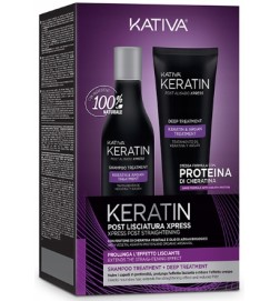 Kativa Keratin - Zestaw Keratynowy po Prostowaniu Włosów