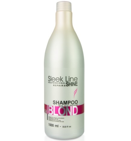 Stapiz Sleek Line Blond Blush Szampon Do Włosów 1000ml