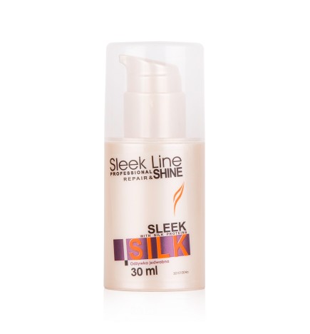 Stapiz Sleek Line Silk Odżywka Jedwabna Do Włosów 30ml